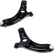 2016 Hyundai Elantra - Front, Driver and Passenger Side, Lower Control Arm,  Superior OE Replacement; Corrosion Resistant for Increased Durability; Hardware Included, FWD, Supreme Series