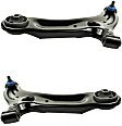 SET-MECMS901108 Front, Driver and Passenger Side, Lower Control Arm, With ball joint(s), Supreme Series