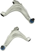 SET-MECMS901124 Rear, Driver and Passenger Side, Upper Control Arm, Supreme Series