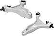 SET-MEGS10116 Front, Driver and Passenger Side, Lower Control Arm