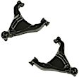SET-MEGS25122 Front, Driver and Passenger Side, Lower Control Arm