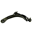 SET-MEGS50117 Front, Driver and Passenger Side, Lower Control Arm