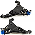 SET-MEGS50142 Front, Driver and Passenger Side, Lower Control Arm