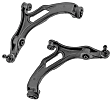 SET-MEGS70101 Front, Driver and Passenger Side, Lower Control Arm