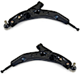 SET-MEGS76102 Front, Driver and Passenger Side, Lower Control Arm
