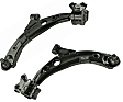 SET-MEGS76168 Front, Driver and Passenger Side, Lower Control Arm