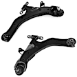 SET-MEGS80100 Front, Driver and Passenger Side, Lower Control Arm