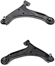 SET-MEGS80113 Front, Driver and Passenger Side, Lower Control Arm