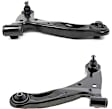 SET-MEGS80113 Front, Driver and Passenger Side, Lower Control Arm