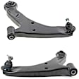 SET-MEGS80113 Front, Driver and Passenger Side, Lower Control Arm