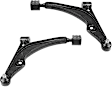SET-MEGS80128 Front, Driver and Passenger Side, Lower Control Arm