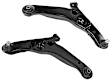 SET-MEGS80130 Front, Driver and Passenger Side, Lower Control Arm