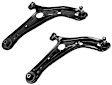 SET-MEGS86100 Front, Driver and Passenger Side, Lower Control Arm
