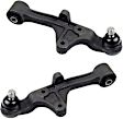 SET-MEGS90148 Front, Driver and Passenger Side, Lower Control Arm
