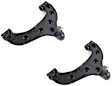 SET-MEGS9802-2 Rear, Driver and Passenger Side, Upper Control Arm
