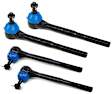 SET-MEMES2033RLT-F Front, Driver and Passenger Side, Inner and Outer Tie Rod End