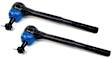 SET-MEMES2033RLT-F Front, Driver and Passenger Side, Inner and Outer Tie Rod End