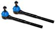 SET-MEMES2033RLT-F Front, Driver and Passenger Side, Inner and Outer Tie Rod End