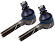 SET-MEMES2074R-2 Front, Driver and Passenger Side, Inner Tie Rod End, Supreme Series