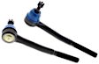 SET-MEMES2105RL-2 Front, Driver and Passenger Side, Outer Tie Rod End, Supreme Series