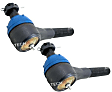 SET-MEMES2120R-F Front, Driver and Passenger Side, Inner and Outer Tie Rod End, Supreme Series