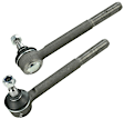 SET-MEMES2185R-2 Front, Driver and Passenger Side, Inner Tie Rod End, Supreme Series