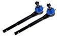 SET-MEMES2226RL-F Front, Driver and Passenger Side, Inner and Outer Tie Rod End, Supreme Series