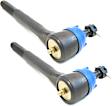 SET-MEMES2226RL-F Front, Driver and Passenger Side, Inner and Outer Tie Rod End, Supreme Series