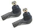 SET-MEMES2827RL-2 Front, Driver and Passenger Side, Outer Tie Rod End, Supreme Series