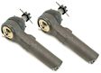 SET-MEMES2850RL-2 Front, Driver and Passenger Side, Outer Tie Rod End, RWD, Supreme Series