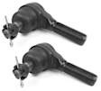 SET-MEMES3156RL-2 Front, Driver and Passenger Side, Outer Tie Rod End, Supreme Series