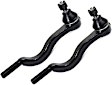 SET-MEMES3156RL-F Front, Driver and Passenger Side, Inner and Outer Tie Rod End, Supreme Series