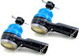 SET-MEMES3251RL-2 Front, Driver and Passenger Side, Outer Tie Rod End, Supreme Series