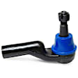 SET-MEMES3307RL-2 Front, Driver and Passenger Side, Outer Tie Rod End, Supreme Series