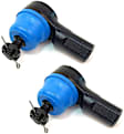 SET-MEMES3581-F Front, Driver and Passenger Side, Outer Tie Rod End, Supreme Series