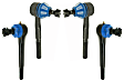 SET-MEMES409RT-F Front, Driver and Passenger Side, Inner and Outer Tie Rod End, Supreme Series