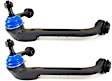 SET-MEMK3198 Front, Driver and Passenger Side, Upper Control Arm, Supreme Series