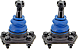 SET-MEMK5208-2 Front, Driver and Passenger Side, Upper Ball Joint Supreme Series