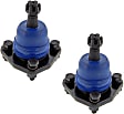 SET-MEMK6034-2 Front, Driver and Passenger Side, Upper Ball Joint Supreme Series