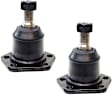 SET-MEMK6174-2 Front, Driver and Passenger Side, Upper Ball Joint Supreme Series