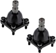 SET-MEMK6257-2 Rear, Driver and Passenger Side, Lower Ball Joint Supreme Series