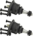 SET-MEMK6346-2 Front, Driver and Passenger Side, Upper Ball Joint Supreme Series