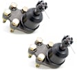 SET-MEMK6695-2 Front, Driver and Passenger Side, Lower Ball Joint Supreme Series
