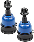 SET-MEMK6696-2 Front, Driver and Passenger Side, Upper Ball Joint Supreme Series