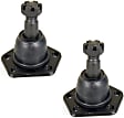 SET-MEMK680-2 Front, Driver and Passenger Side, Upper Ball Joint Supreme Series