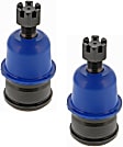 SET-MEMK7025-2 Front, Driver and Passenger Side, Lower Ball Joint Supreme Series