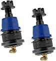 SET-MEMK7346-2 Front or Rear, Driver and Passenger Side, Upper Ball Joint Supreme Series