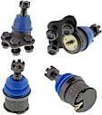 SET-MEMK7392-F Front, Driver and Passenger Side, Upper and Lower Ball Joint Supreme Series