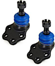 SET-MEMK7393-2 Front, Driver and Passenger Side, Lower Ball Joint Supreme Series