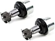SET-MEMK7429-2 Front, Driver and Passenger Side, Lower Ball Joint Supreme Series